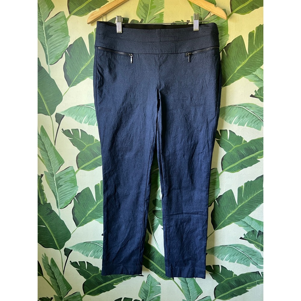 Candie's Audrey Pull On Pants Jean Jeggings‎ Womens Size M Navy Blue